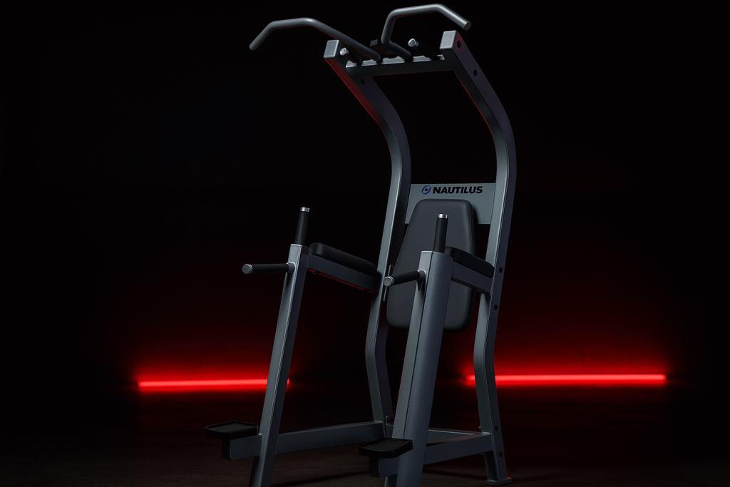 Nautilus Chin Dip Leg Raise