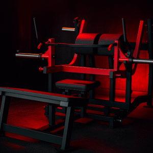 HAMMER STRENGTH Незалежне згинання ніг лежачи