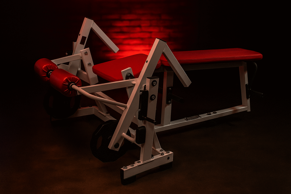 HAMMER STRENGTH Незалежне згинання ніг лежачи